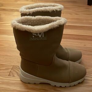 Sam Edelman Tan Kaylie Winter Boots